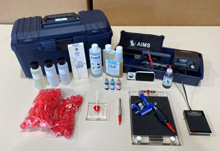 AIMS ATS-3L大型实验室动物纹身系统，编号标记设备