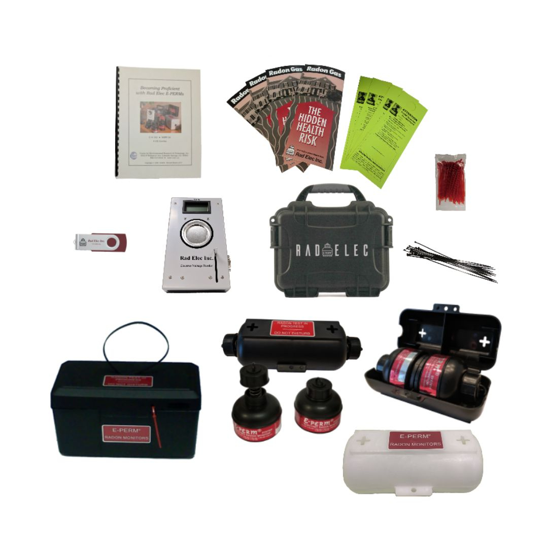美国Rad Elec E-PERM氡气检测入门套件多功能测氡仪